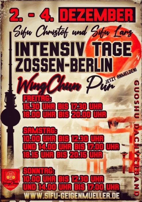 Dezemberlehrgang Sifu Christ